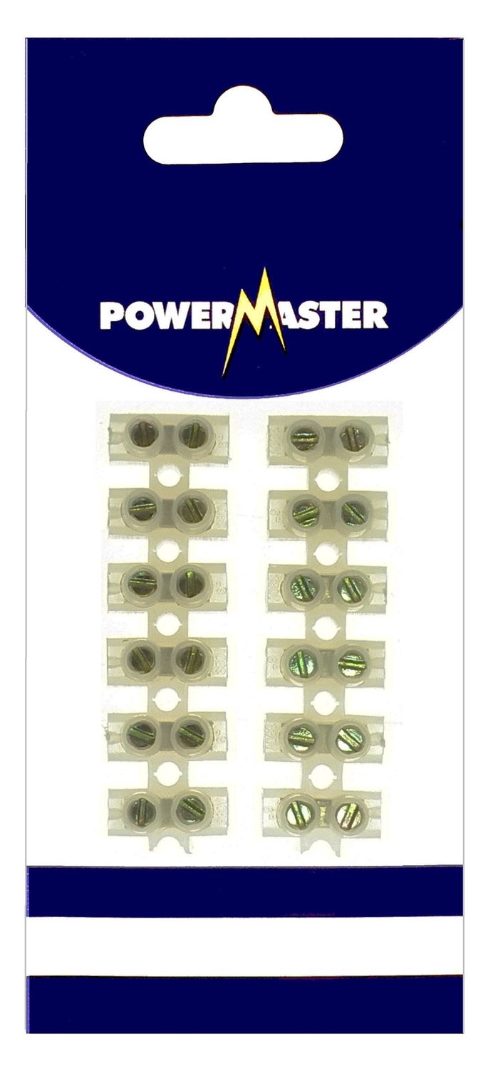 POWERMASTER 2 PCE 5 AMP PVC STRIP CONNECTORS
