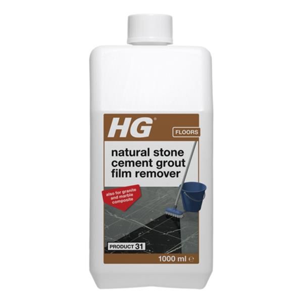 HGNatural Stone Cement Grout Film Remover 1L