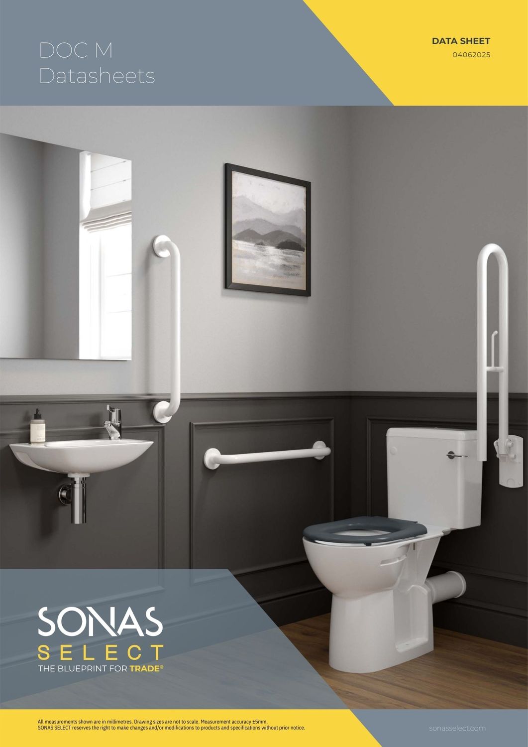 SONAS Doc M Close Coupled WC Pack Seat