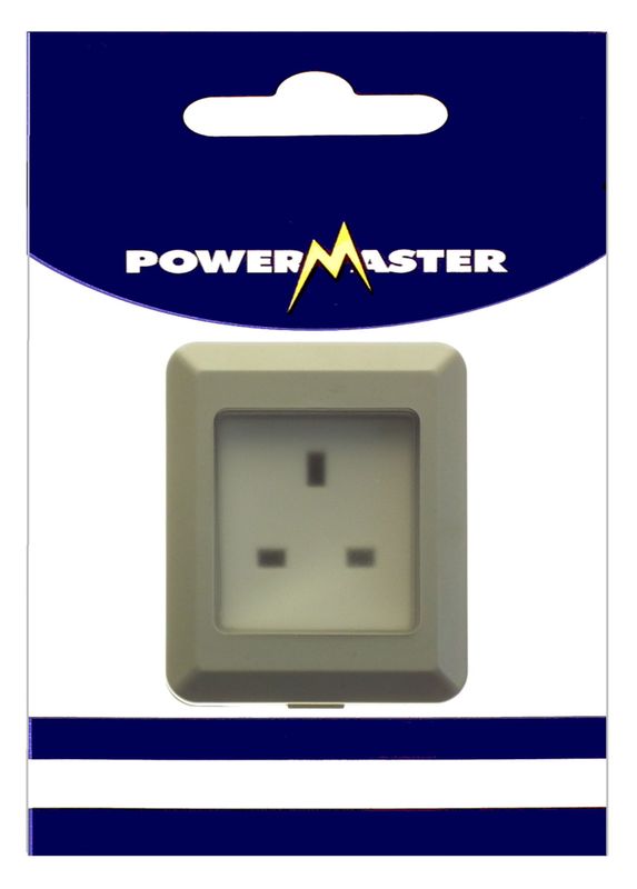 POWERMASTER 1 GANG OUTDOOR DAMP PROOF SOCKET IP55