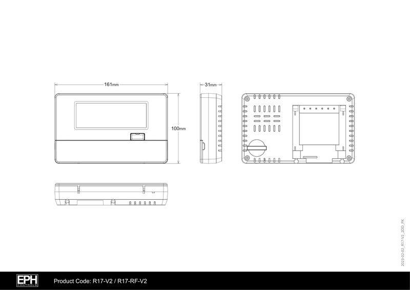 EPH Controls R17 � 1 Zone Timeswitch V2