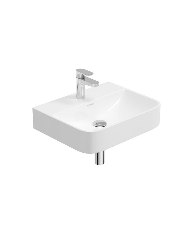 HORIZON Square 1TH Wash Basin &amp; Bottle Trap