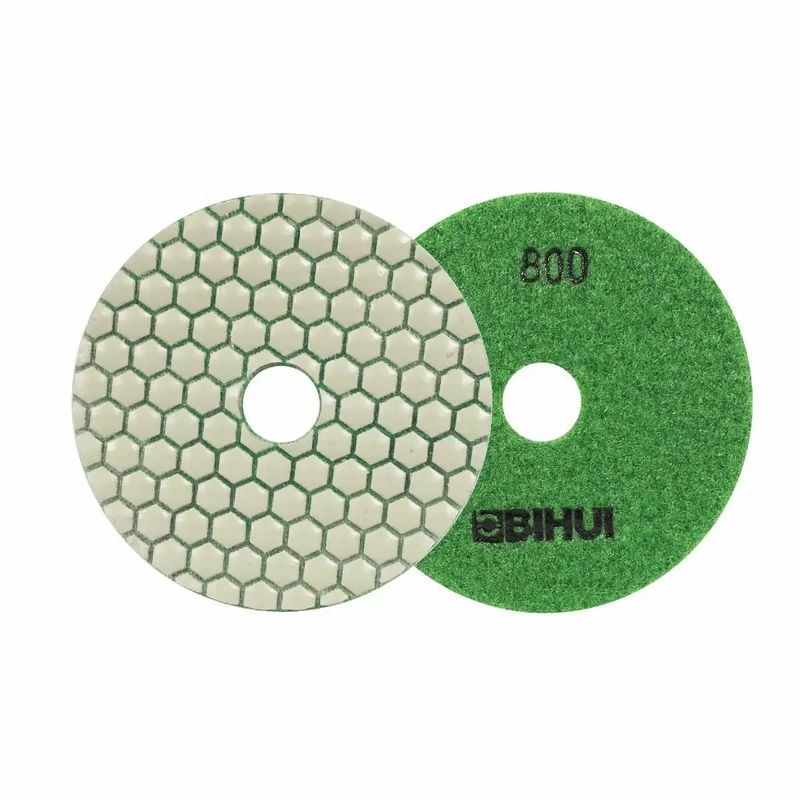 Buihi 4" Dry Diamond Polishing Pad 800 Grit