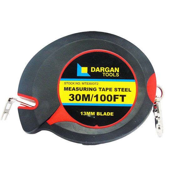 Dargan Steel Measuring Tape 30m Box Qty 3