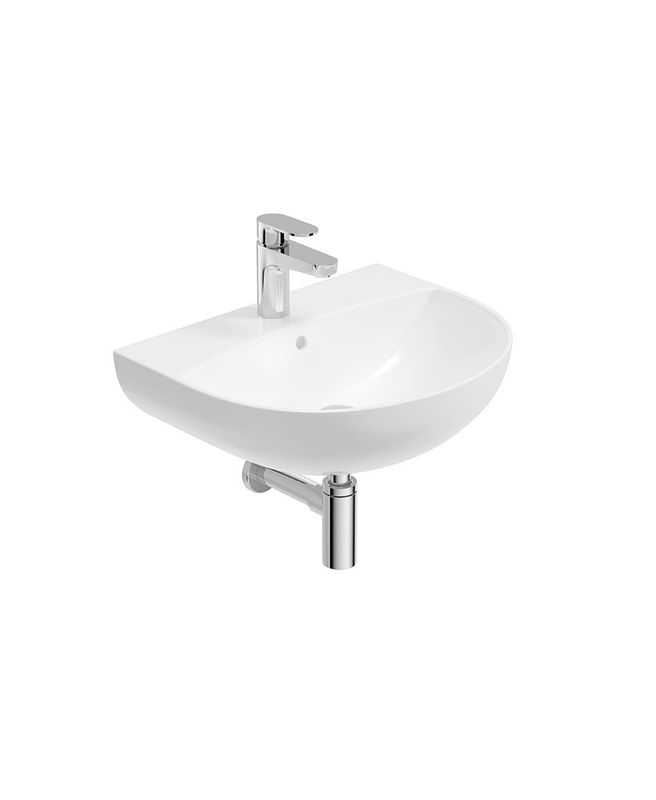 HORIZON Round 50cm 1TH Wash Basin &amp; Bottle Trap