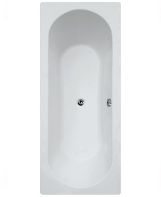 CLOVER Double Ended Bath White