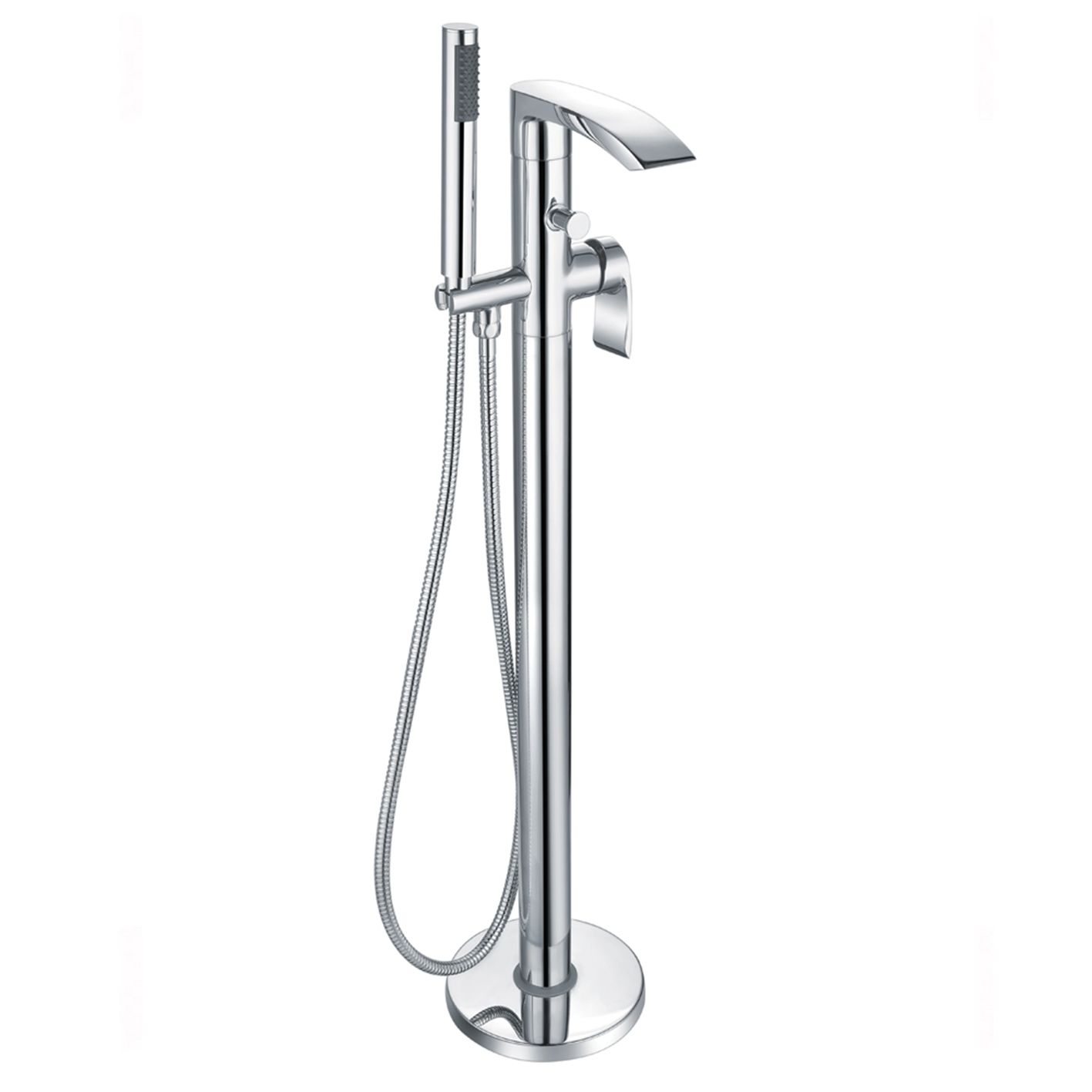 CORBY Floor Standing Bath Shower Mixer Chrome
