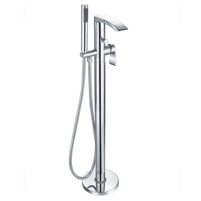CORBY Floor Standing Bath Shower Mixer Chrome
