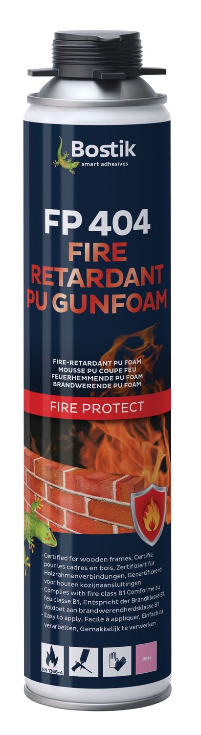 BOSTIK FP404 PU FIRE FOAM HAND HELD 750ML