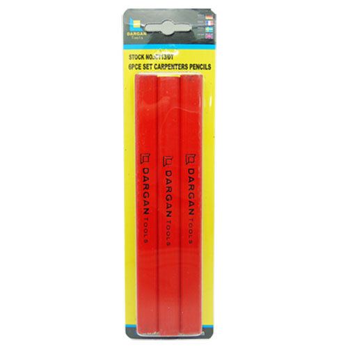 Dargan Carpenters Pencils - 6 Piece