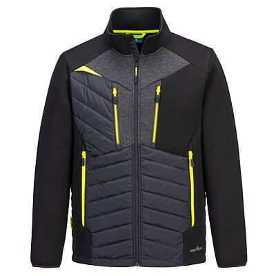 DX471 - DX4 Hybrid Baffle Jacket Black