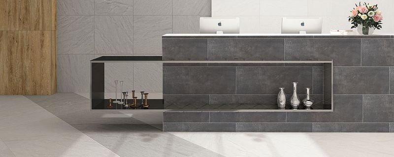 Elements Antracita 33x90
