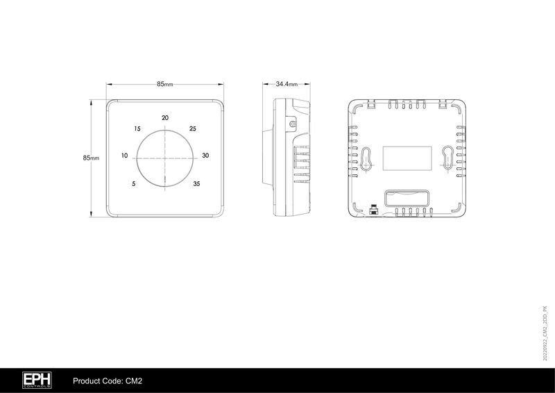 EPH Controls CM � Room Thermostat