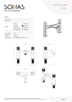 ALITA Bath Filler