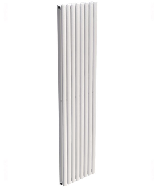 AMURA Designer Radiator Vertical Double Panel White