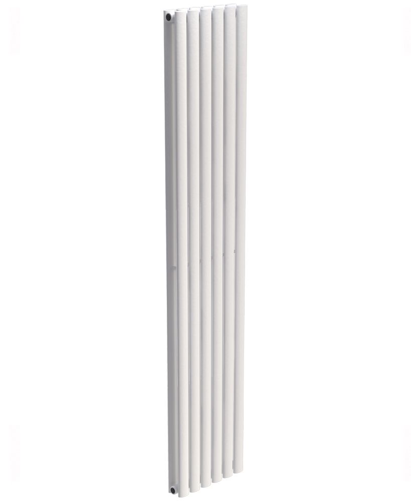 AMURA Designer Radiator Vertical Double Panel White, Size: 1800x360