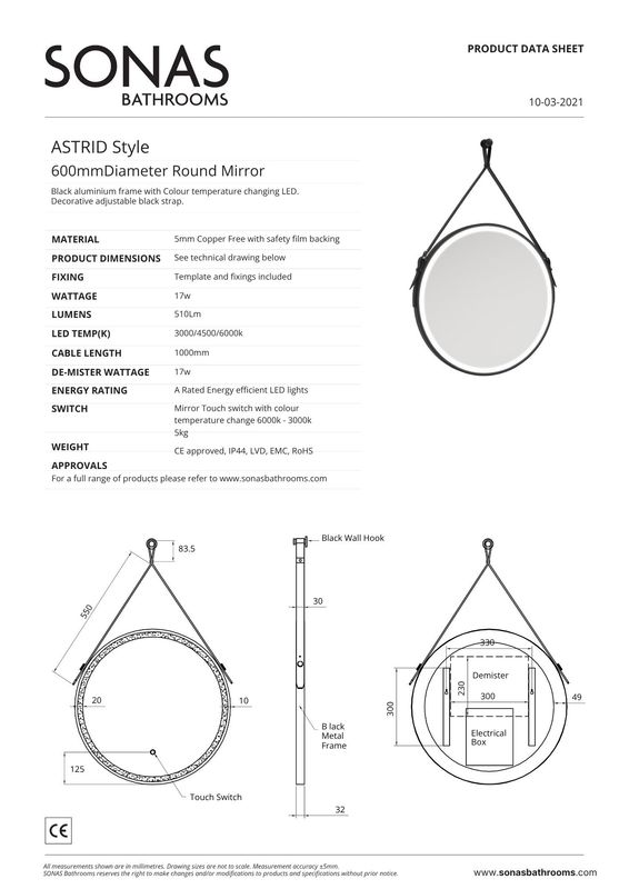 ASTRID Style 600 Mirror