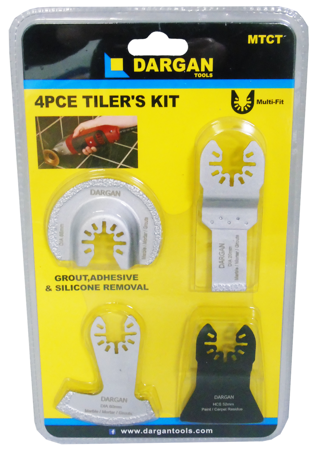 4pce Multi Tool Tilers Kit