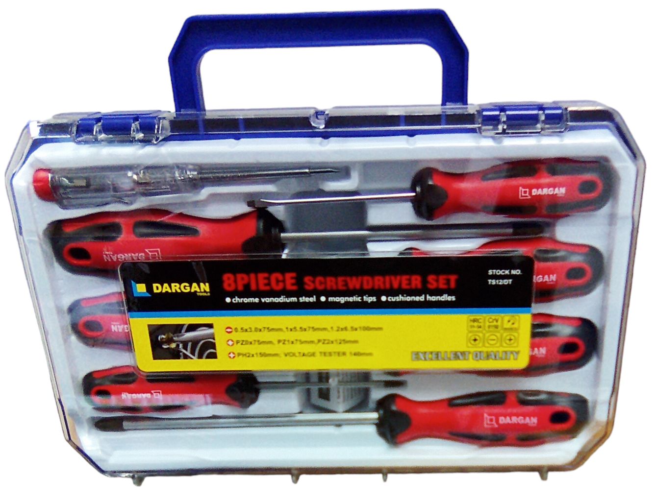 8 pce Dargan Screwdriver Set