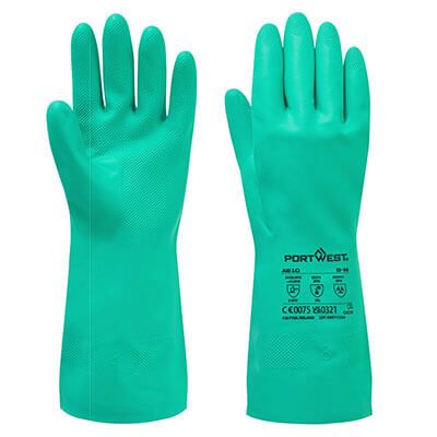 A810 - Nitrosafe Chemical Gauntlet Green