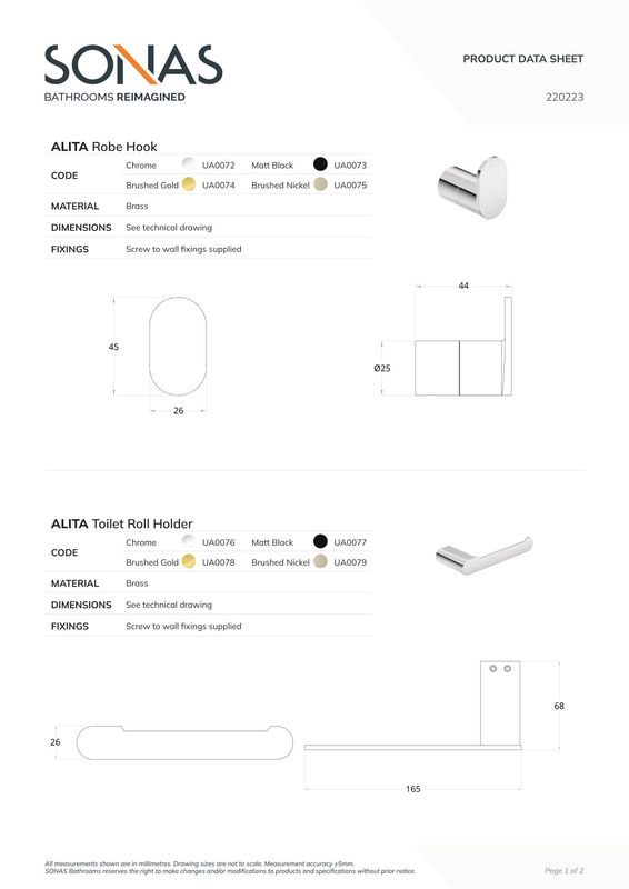 ALITA Robe Hook