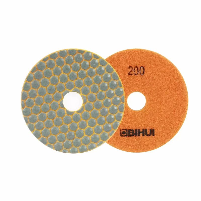 Bihui 4" Dry Diamond Polishing Pad 200 grit