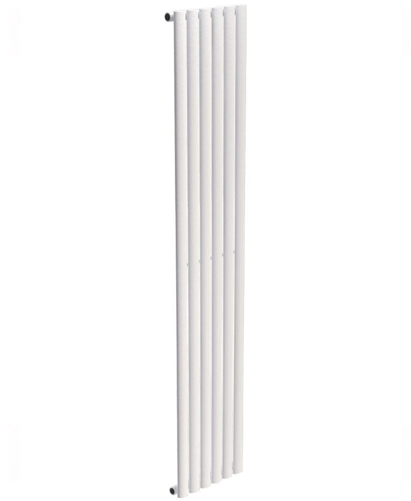 AMURA Designer Radiator Vertical Single Panel White, Size: 1800x360