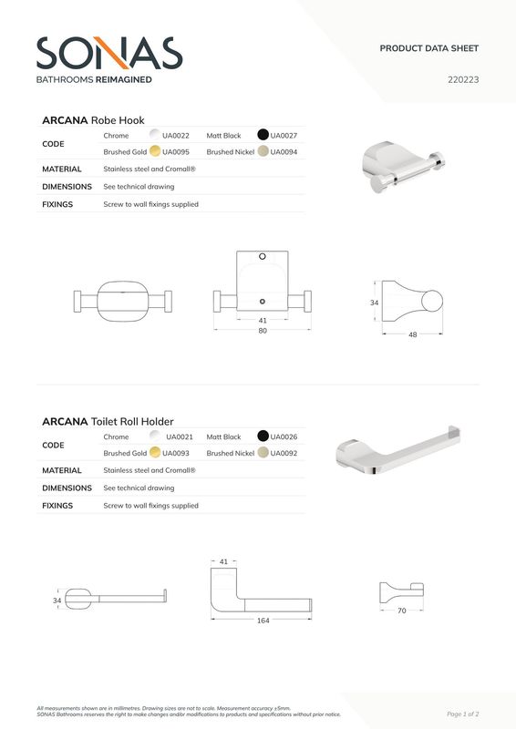 ARCANA Robe Hook