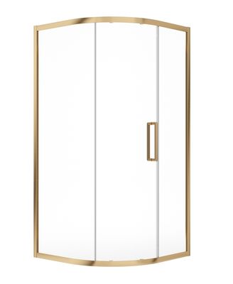 ASPECT Brushed Gold Single Door Quadrant