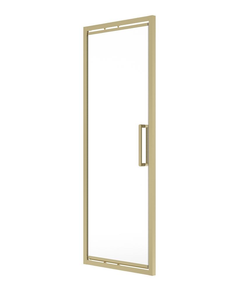 ASPECT Infold Shower Door Brushed Gold