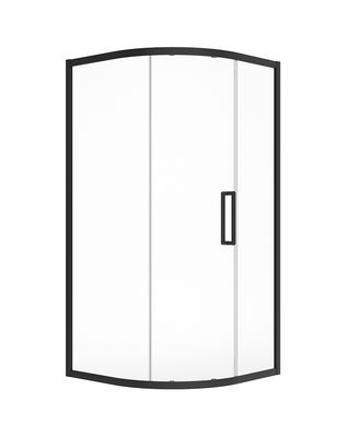 ASPECT Matt Black Single Door Quadrant