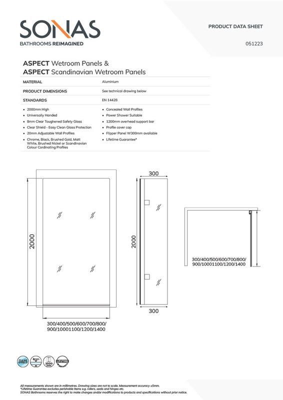 ASPECT Night Sky Blue Matt Flipper Panel
