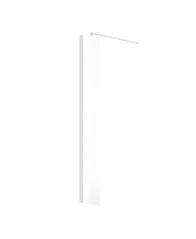 ASPECT Wetroom Panel Matt White
