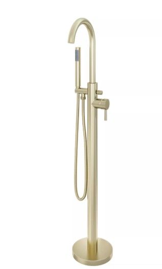 Ardley Floor Standing Manual Mono Brushed Brass (ONLY 2 IN STOCK)