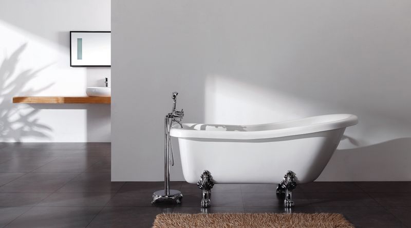 Viceroy 1530x670mm Freestanding Bath White (ONLY 3 IN STOCK)