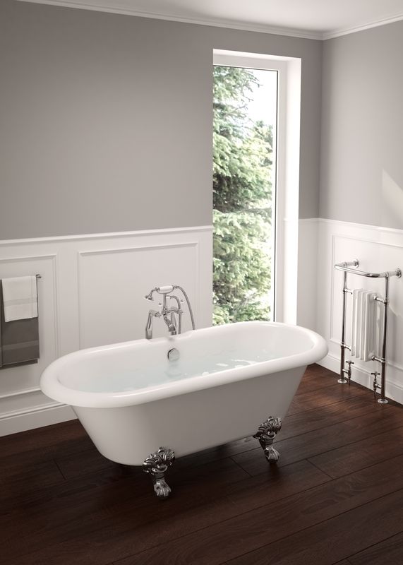 DUCHESS 1690x740mm Freestanding Bath White (ONLY 9 IN STOCK)