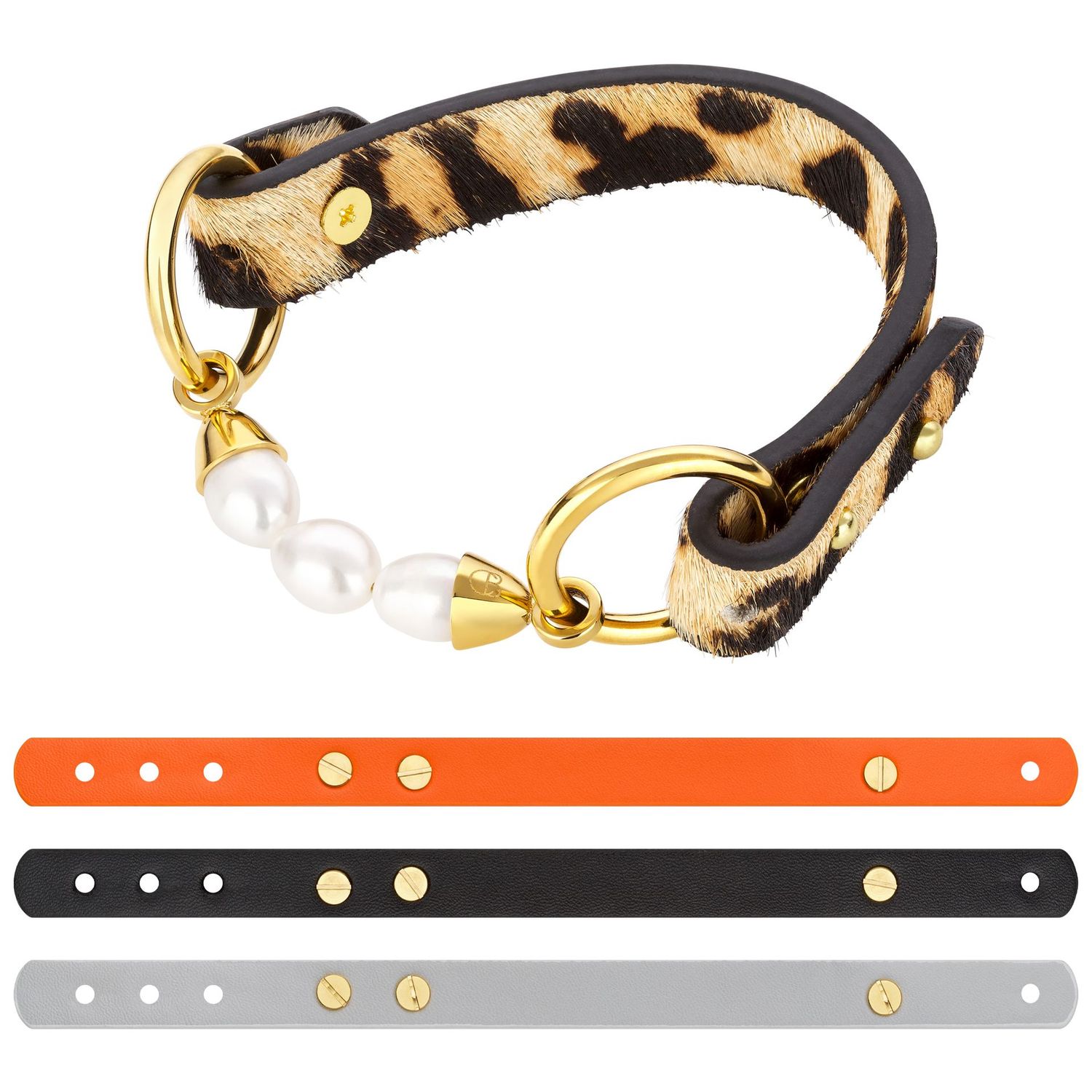 Verwandlungskünstler - Perlenarmband mit Leder