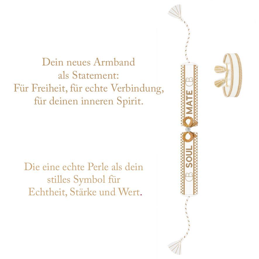 Soulbandits Armbänder in beige