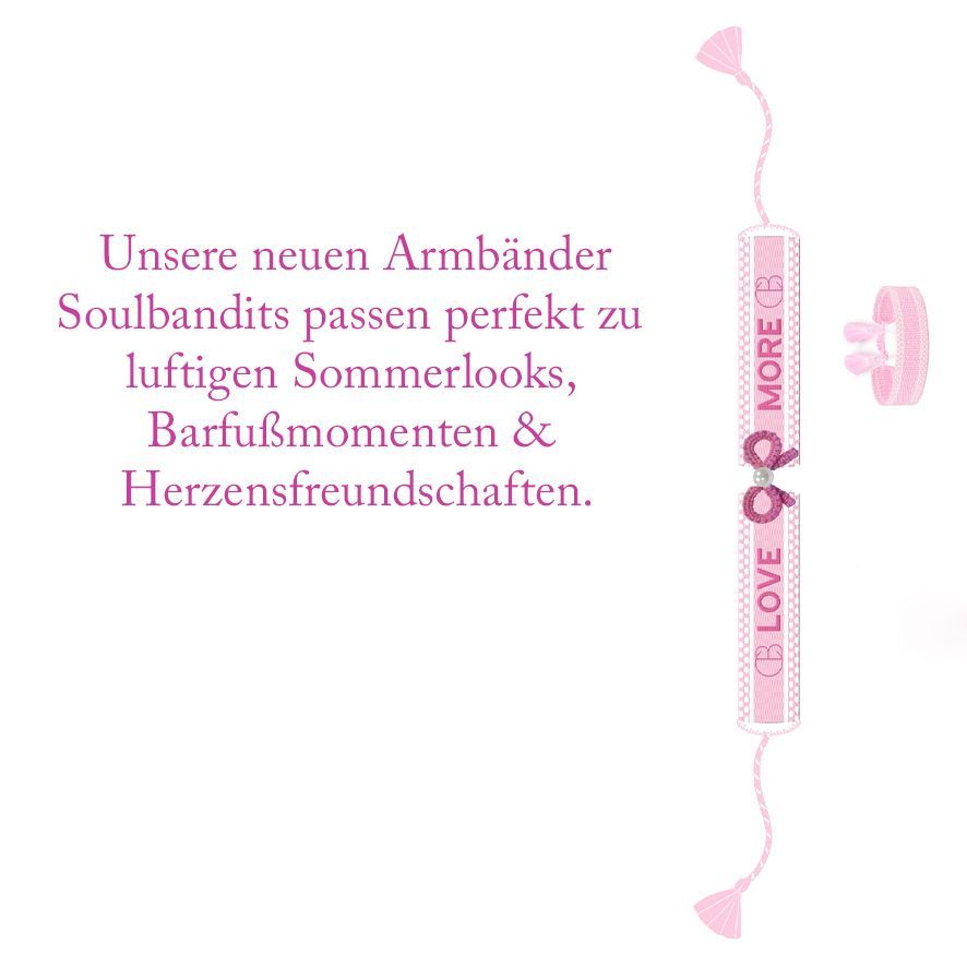 Soulbandits Armbänder in rosé