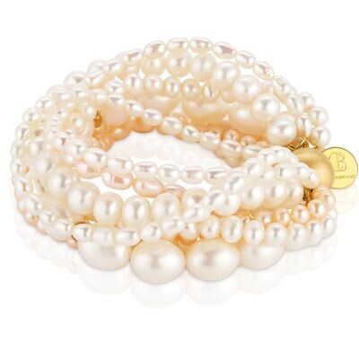 Perlenarmband Opulent mit Magnetverschluss | Célia von Barchewitz