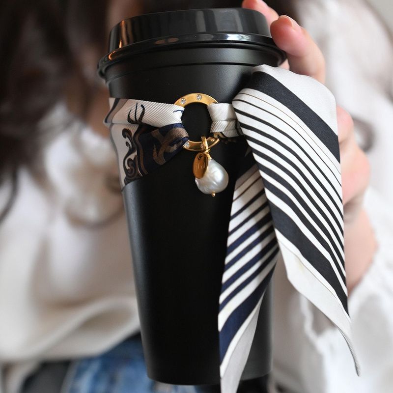 Seiden-Twilly mit Zirkonia-Modulring