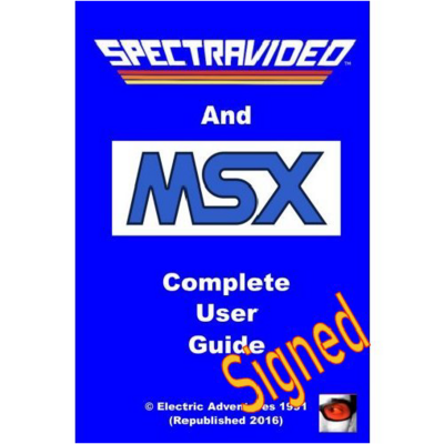 Spectravideo & MSX Complete User Guide Book (Signed)