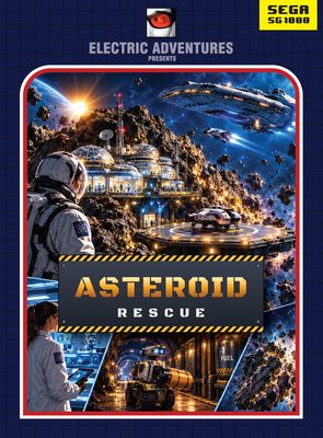 Asteroid Rescue (Sega SG-1000/SC-3000)