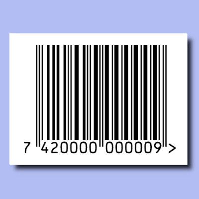 Código de Barras EAN-13 Universal [Para Producto]