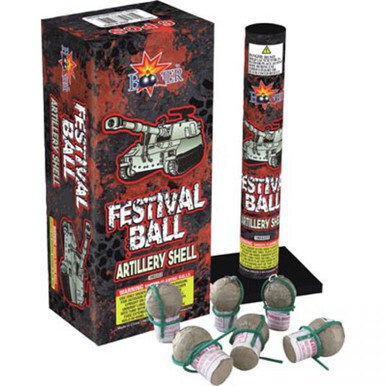 Festival Ball Artillery Shell