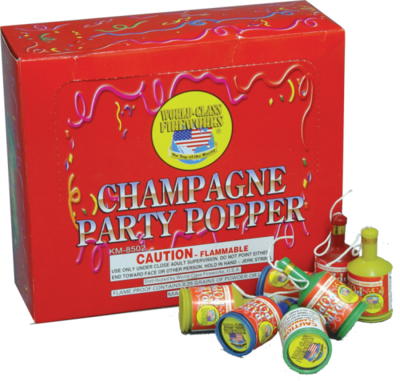 Champagne Poppers