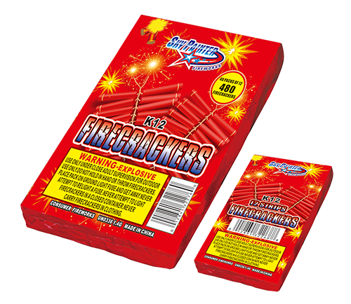 String of 12 Firecrackers