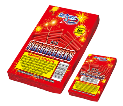 String of 12 Firecrackers