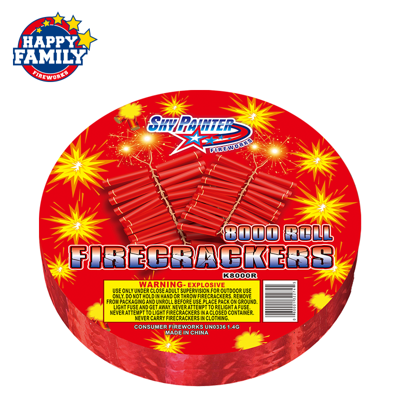 String of 8000 (HF) Firecrackers