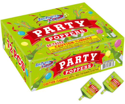 Party Poppers (Individual)